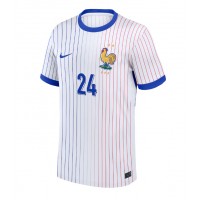 Camiseta Francia Ibrahima Konate #24 Segunda Equipación Replica Eurocopa 2024 mangas cortas